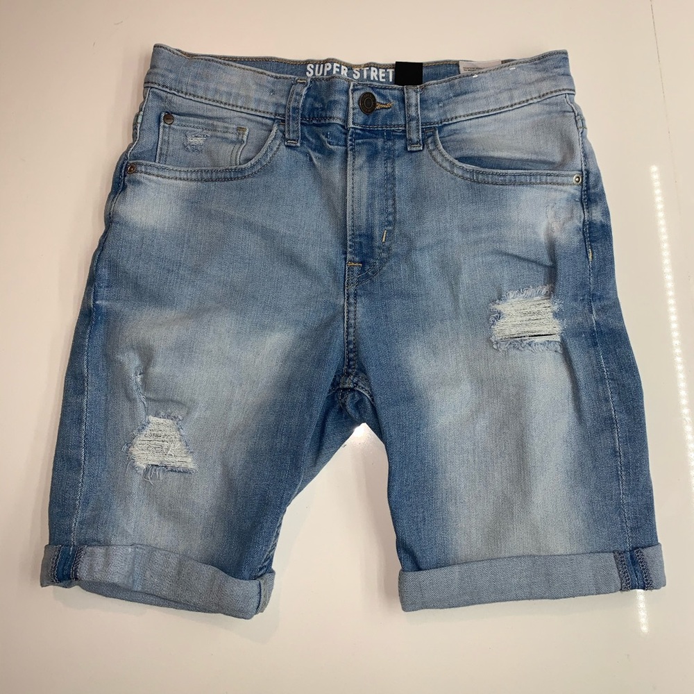 New Boy’s Super Stretch denim shorts